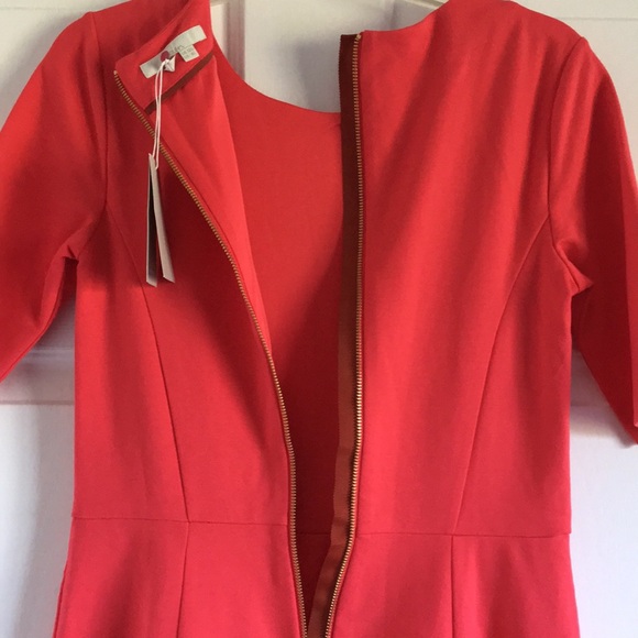 NWT Boden color block ponte full skirt midi dress M 8 - Picture 9 of 16